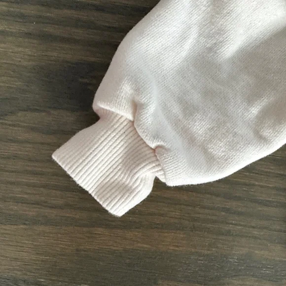 Emile et Ida Baby Cream Embroidered Cherry Collar Sweatshirt | 6M - Picture 3 of 9